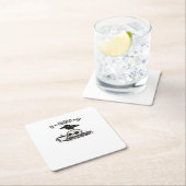 F Caw F Cool Unique Look スクエアペーパーコースター (インサイチュ)