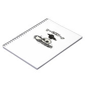 F Caw F Cool Unique Look ノートブック (左側)