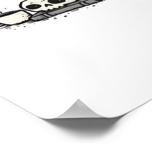 F Caw F Cool Unique Look ポスター (角)