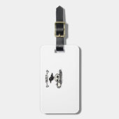 F Caw F Cool Unique Look ラゲッジタグ (正面縦)