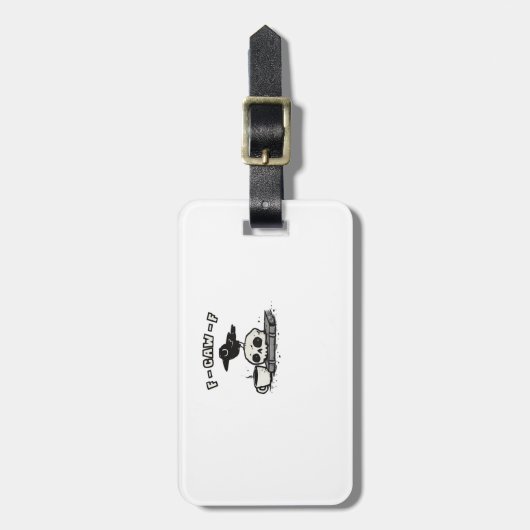 F Caw F Cool Unique Look ラゲッジタグ (正面縦)