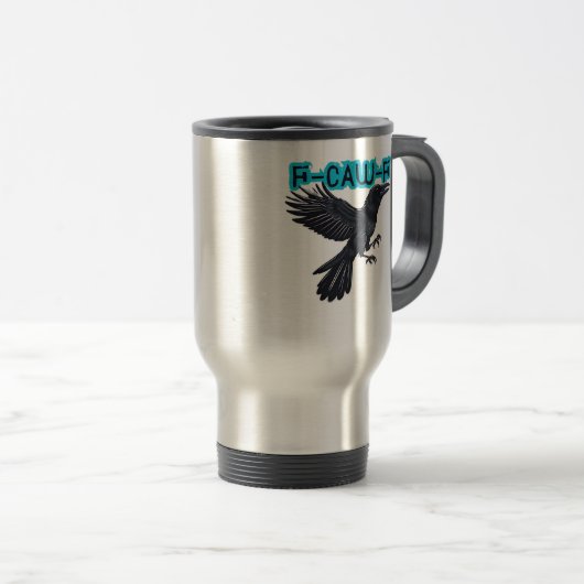 F Caw F Creative Casual Style トラベルマグ (正面右)