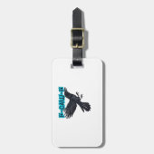 F Caw F Creative Casual Style ラゲッジタグ (正面縦)