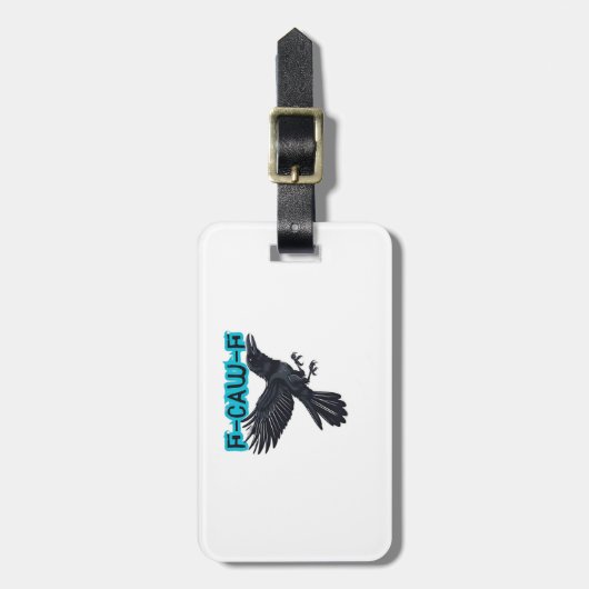 F Caw F Creative Casual Style ラゲッジタグ (正面縦)