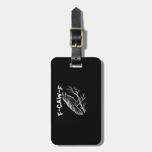 F-Caw-F Creative Style ラゲッジタグ (正面縦)