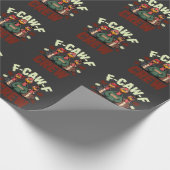 F-Caw-F Crew Features Turkeys for Thanksgiving   ラッピングペーパー (角)