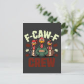 F-Caw-F Crew Features Turkeys for Thanksgiving   案内ポストカード (スタンド正面)