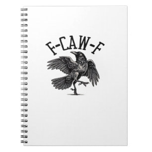 F Caw F Crow おしゃれ カジュアル ノートブック