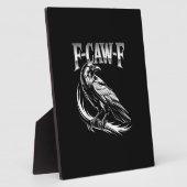 F-Caw-F Crow 女性向け トレンディ カジュアル フォトプラーク (側面)