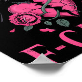 F Caw F Crow Anti Valentine's Day Dark Gothic Brok ポスター (角)