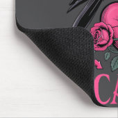 F Caw F Crow Anti Valentine's Day Dark Gothic Brok マウスパッド (コーナー)