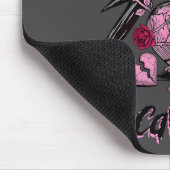 F Caw F Crow Anti Valentine's Day Dark Gothic Brok マウスパッド (コーナー)
