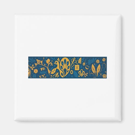 F-Caw-F Crow Essential Retro Classic マグネット (正面)