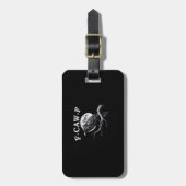 F-Caw-F Crow Funny Crow F-Caw-F Gear Creative Styl ラゲッジタグ (正面縦)