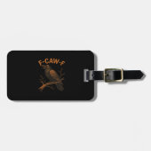 F-Caw-F Crow Funny Crow Lover Humor Bird Classic ラゲッジタグ (正面横)