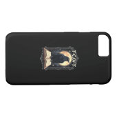 F-Caw-F Crow Funny Halloween Raven Moon Case-Mate iPhoneケース (裏面(横))