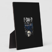 F-Caw-F Crow Graphic Creative Casual フォトプラーク (側面)