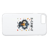 F-Caw-F Crow Pun Funny Bird Cawing Grunge Hallowee Case-Mate iPhoneケース (裏面(横))