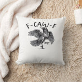 F Caw F Crow Retro Classic Style クッション (ブランケット)