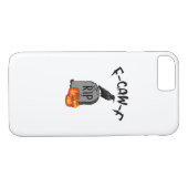 F Caw F Crow Retro Cool Case-Mate iPhoneケース (裏面(横))