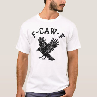 F CAW F Crow Tシャツ