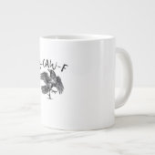 F Caw F Essential Classic Aesthetic ジャンボコーヒーマグカップ (正面右)