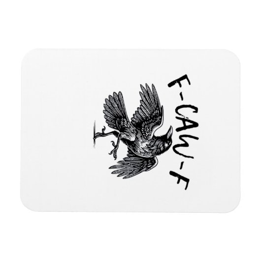 F Caw F Essential Classic Aesthetic マグネット (横)