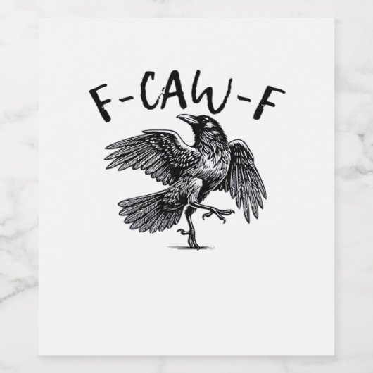 F Caw F Essential Classic Aesthetic ワインラベル (シングルラベル)