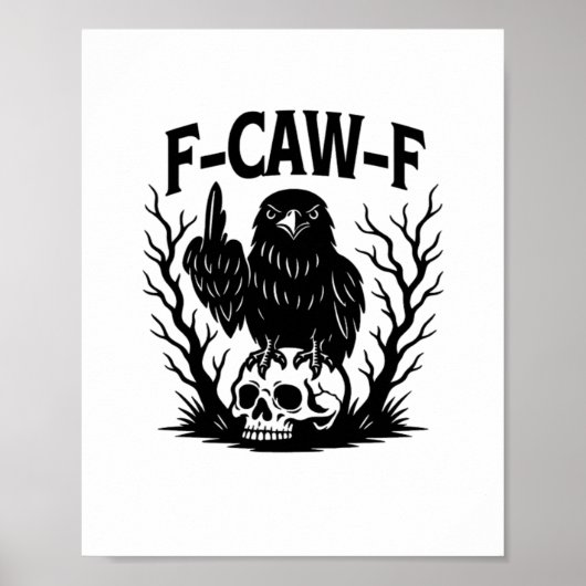 F Caw F Essential Cool Unique Style ポスター (正面)