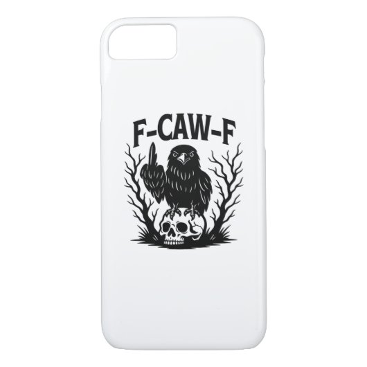 F Caw F Essential Cool Unique Style Case-Mate iPhoneケース (裏面)
