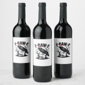 F-Caw-F Essential Funny Quote ワインラベル (ボトル)