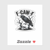 F Caw F Essential Minimal Clean Design シール (シート)