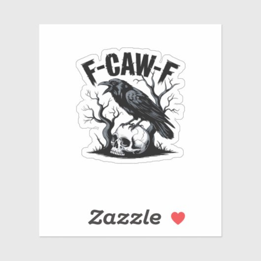 F Caw F Essential Minimal Clean Design シール (シート)