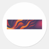 F-Caw-F Essential Retro Classic ラウンドシール (正面)