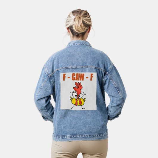F caw F funny デニムジャケット (モデル)