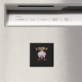 F Caw F Funny Chicken Classic Retro Cool Style マグネット (インサイチュ (食洗機))