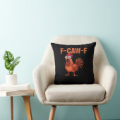 F Caw F Funny Chicken Classic Trendy Modern Style クッション (椅子)