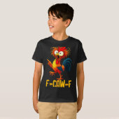 F-caw-f Funny Chicken Quote Kaw Meme F Caw F Men F Tシャツ (正面フル)
