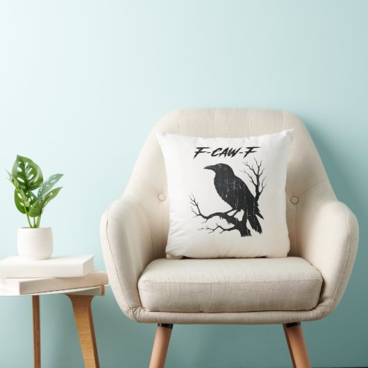 F-Caw-F Funny Crow クッション (椅子)