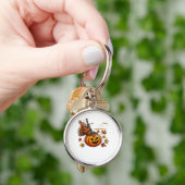 F-Caw-F Funny For Men Women Thanksgiving-Christmas キーホルダー (手)