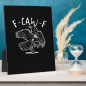 F-Caw-F Funny Trendy フォトプラーク (側面)