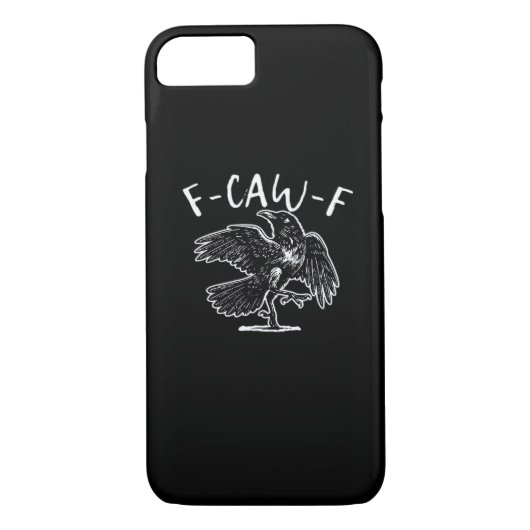 F-Caw-F Funny Trendy Case-Mate iPhoneケース (裏面)
