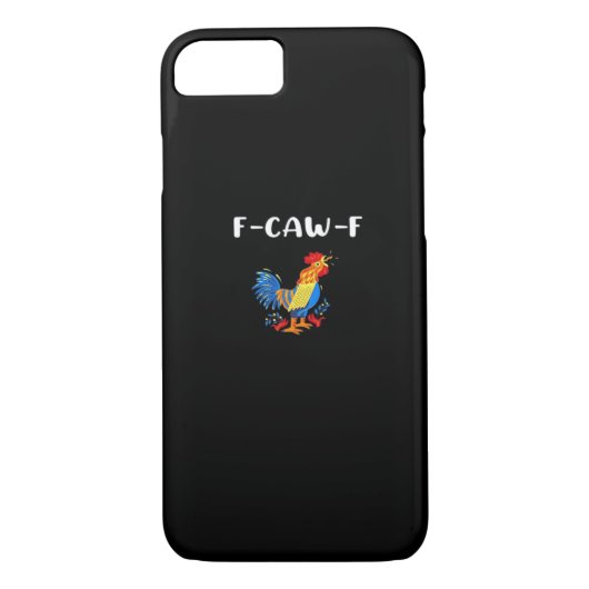 F-Caw-F Funny Trendy Case-Mate iPhoneケース (裏面)