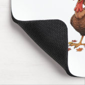 F-caw-f Funny Turkey Thanksgiving Humor Crow Meme  マウスパッド (コーナー)