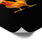 F-Caw-F Funny Unique ポスター (角)