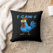 F-Caw-F Graphic Gear Creative Design クッション (ブランケット)