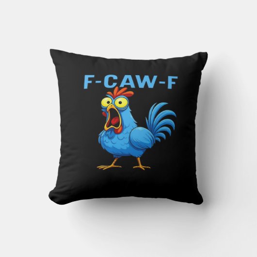 F-Caw-F Graphic Gear Creative Design クッション (正面)