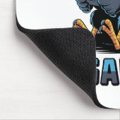 F-Caw-F I'm Gaming Funny Raven Crow Meme   マウスパッド (コーナー)