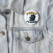 F-Caw-F I'm Gaming Funny Raven Crow Meme 缶バッジ (インサイチュ)