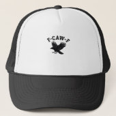 F-Caw-F Meme Funny Trendy キャップ (正面)